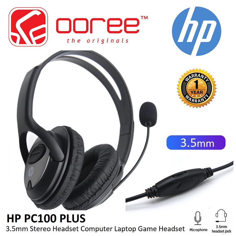 headphones with mic for hp laptop