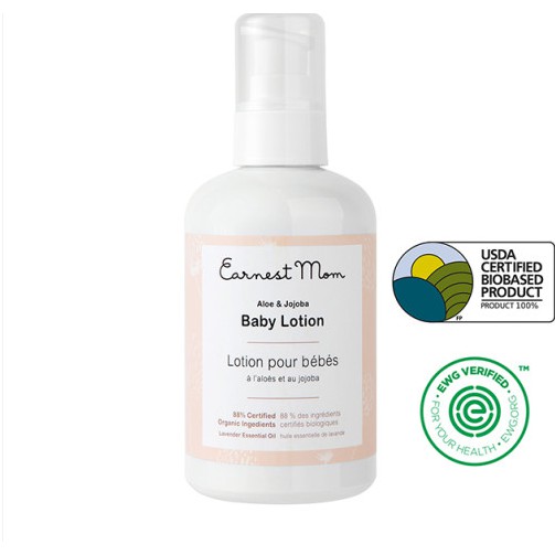 earnest mom baby lotion