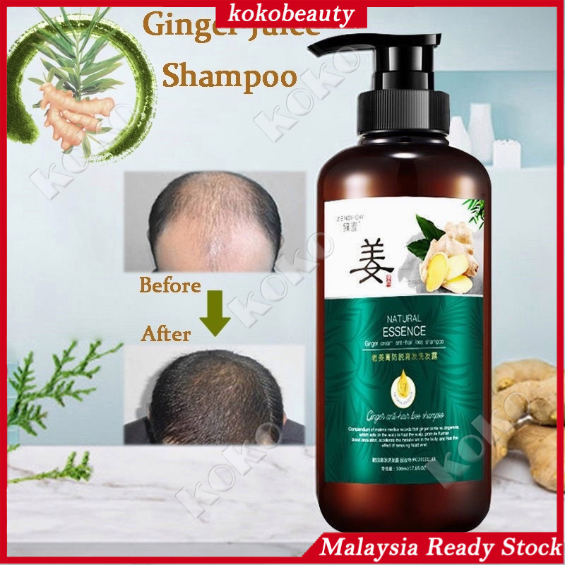 Ginger Hair Booster Shampoo Conditioner Treatment Scalp Rambut Pelebat ...