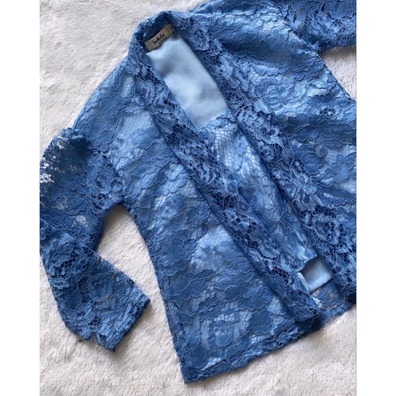 Long Sleeve Muslim Children's Brocade Kebaya