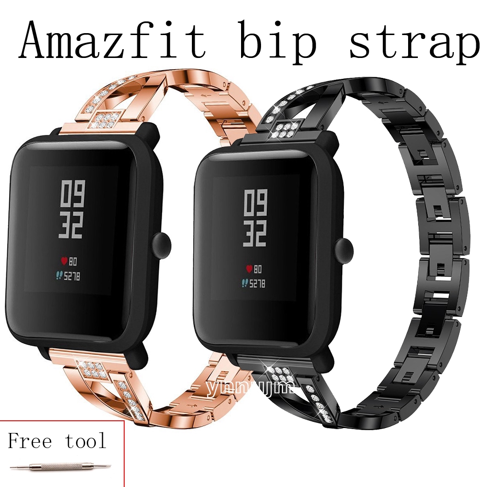 amazfit bip strap metal