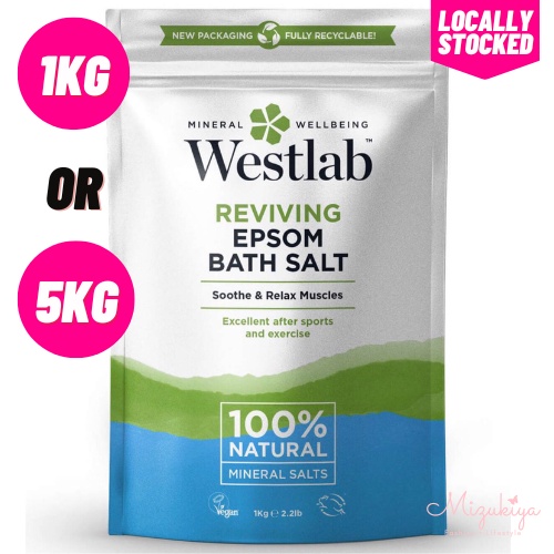 Westlab Epsom Salt (1KG / 5KG) Shopee Singapore