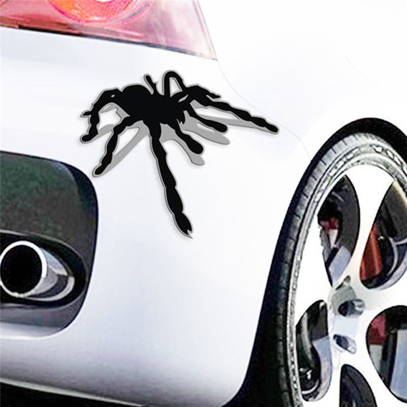 3d Cartoon Car Stickers Spider Waterproof Automobile Decoration