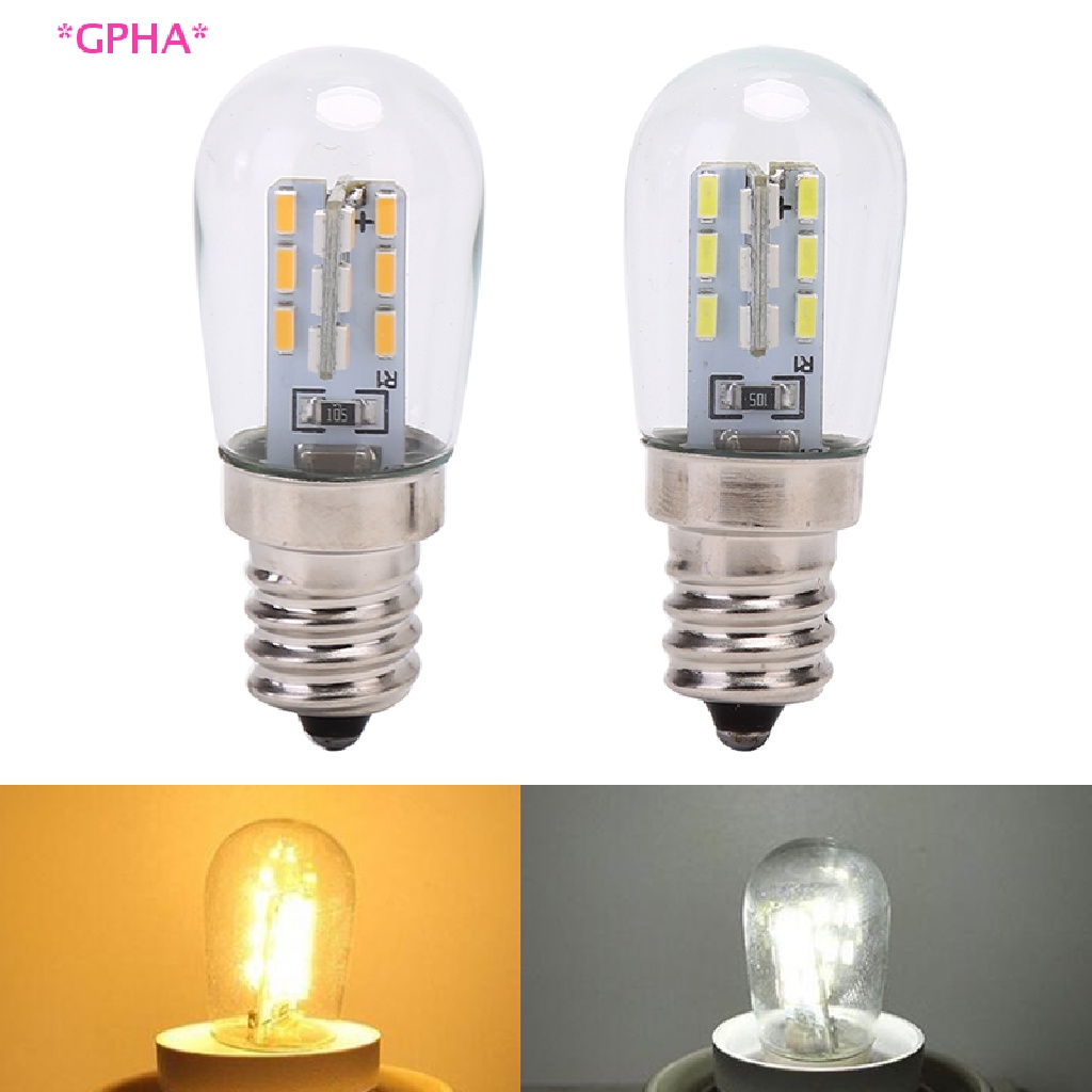 GPHA> LED Light Bulb E12 Glass Shade Lamp Lighg For Sewing Machine ...