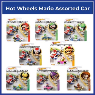 Hot Wheels Mario Kart Diecast Cars Original Mattel [Assorted]
