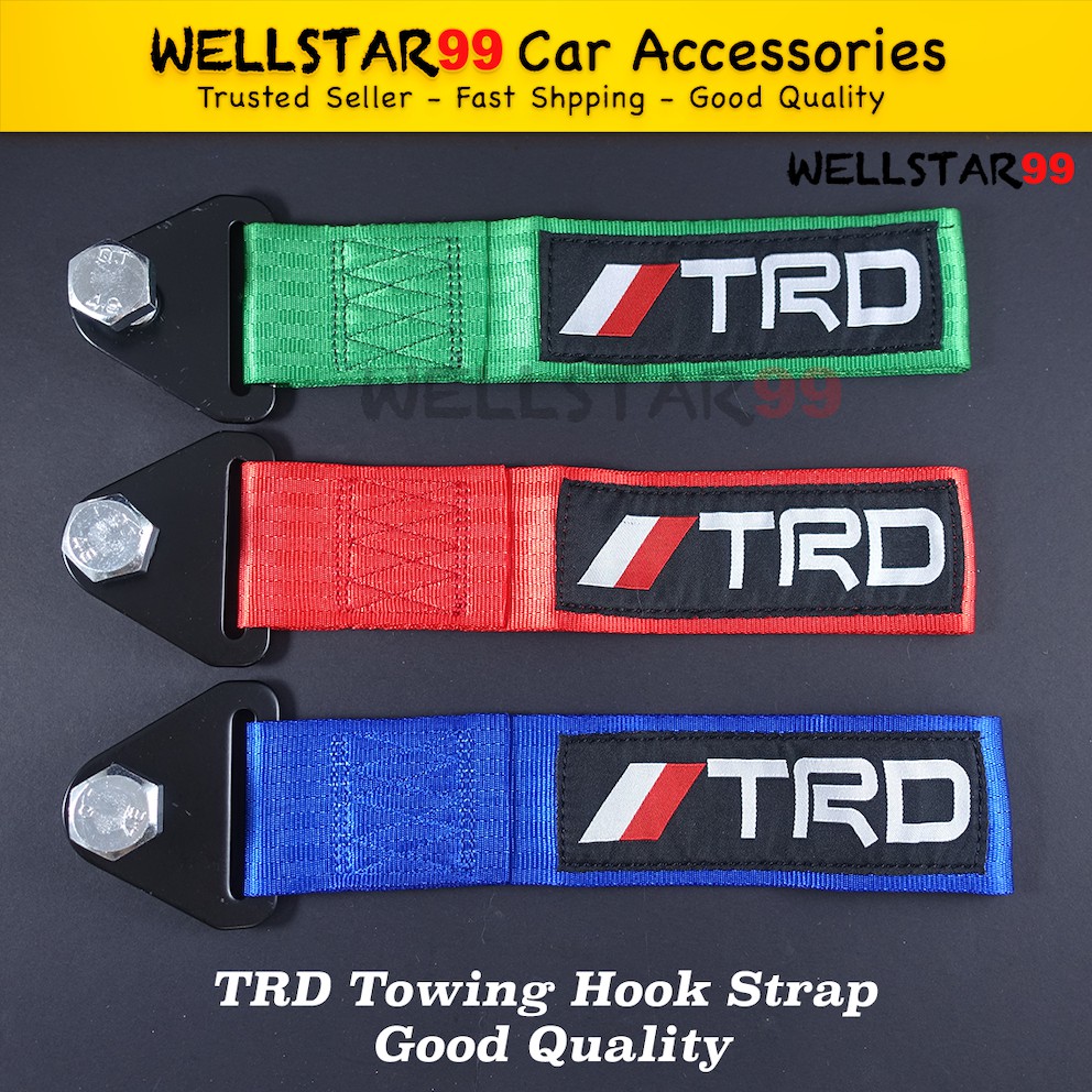 car tow hook strap