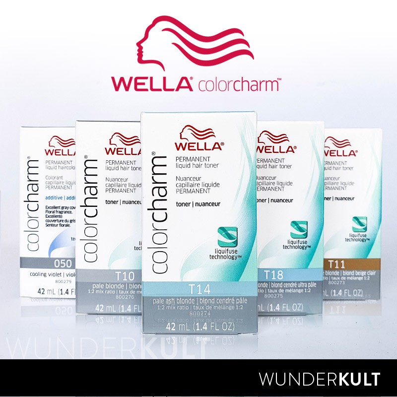 Wella Color Charm Toners 42ml - Hair Toning Shades | Shopee Singapore