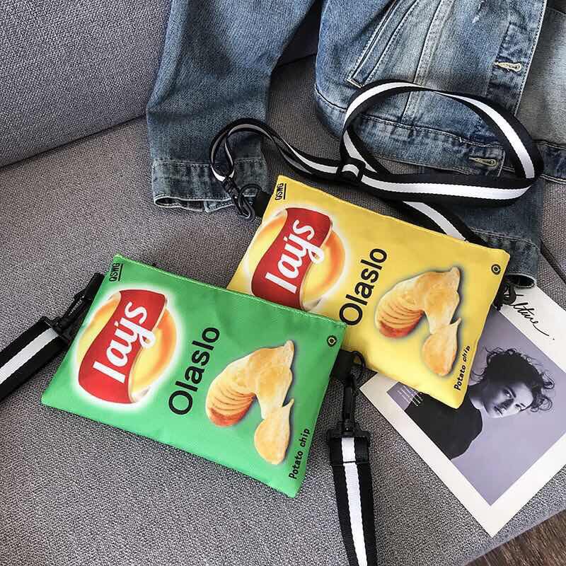 Faux Food Funny Potato Chips Biscuit Bag Tide Korean Fun Potato Chips Shopee Singapore