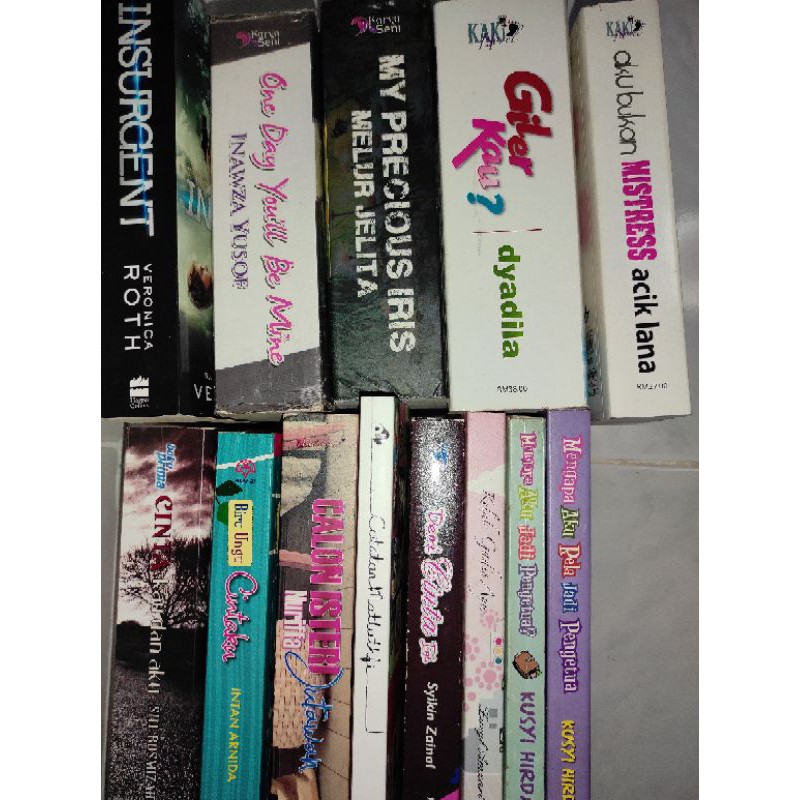 Shop Malaysia Preloved Novel Melayu Inggeris Shopee Singapore