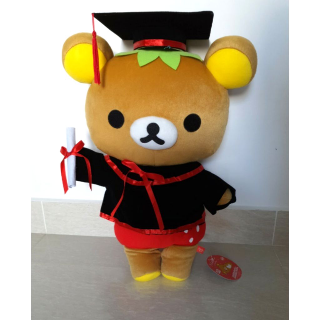 rilakkuma graduation bear