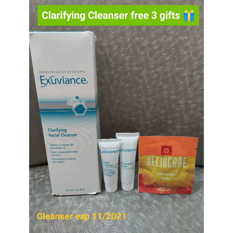 exuviance clarifying facial cleanser