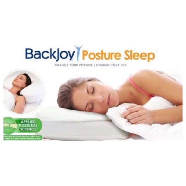 Backjoy Sleepsound Posture Pillow Shopee Singapore