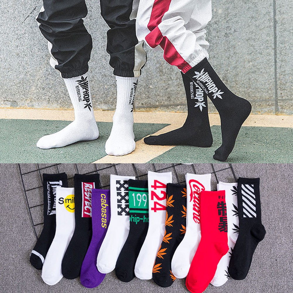 Man popular fashion Basketball trend Sport Socks Crew Socks socks funny socks