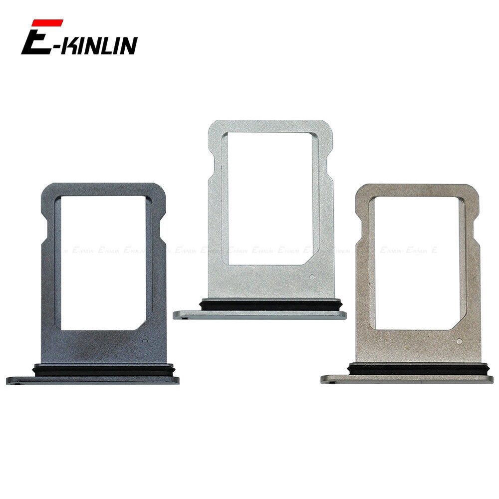 Single Dual Sim Tray Card Holder Slot For Iphone X Xs Max Replacement Parts Shopee Singapore