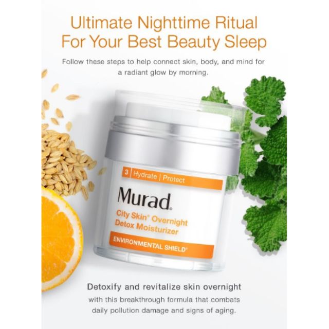 murad detox overnight moisturizer