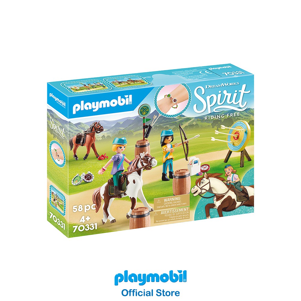 playmobil riding free