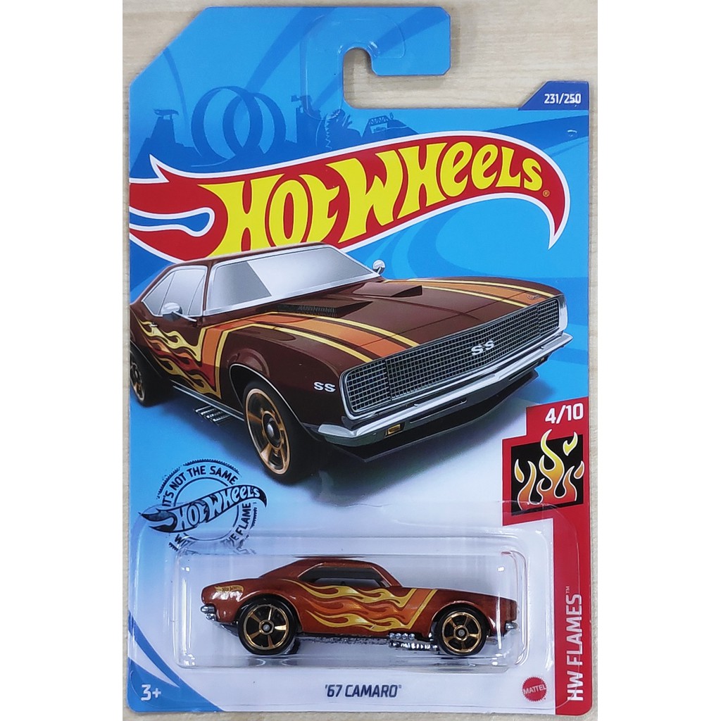 hot wheels with flames