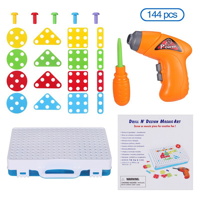 electric drill puzzle toy