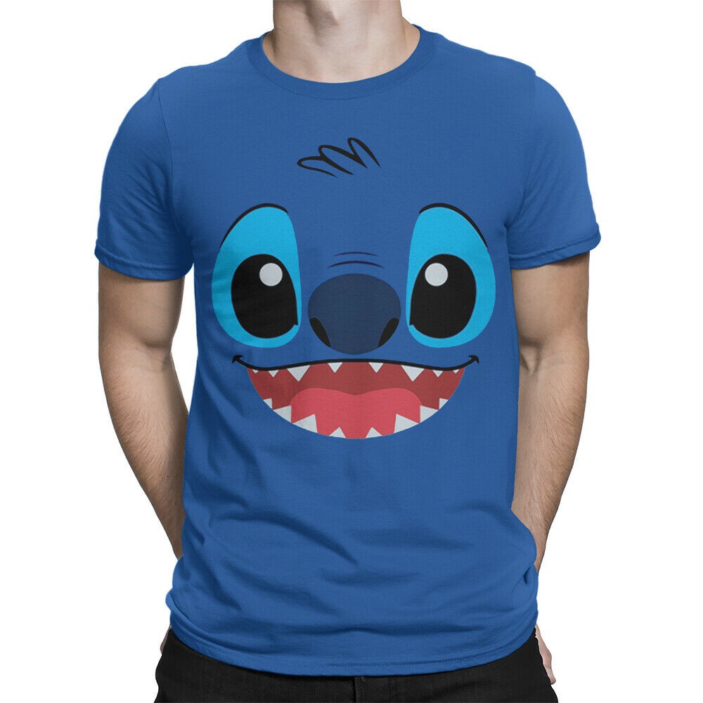 Lilo And Stitch Funny T Shirt Cartoon Disney Tee Men S All Sizes Shopee Singapore - toon disney shirt roblox