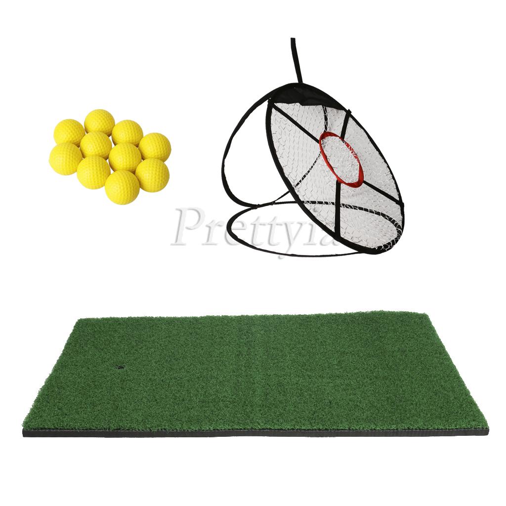 golf net with mat