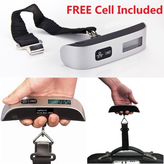 Digital Luggage Scale with Free Battery Portable Luggage Scale Travel Luggage Weighing Scale