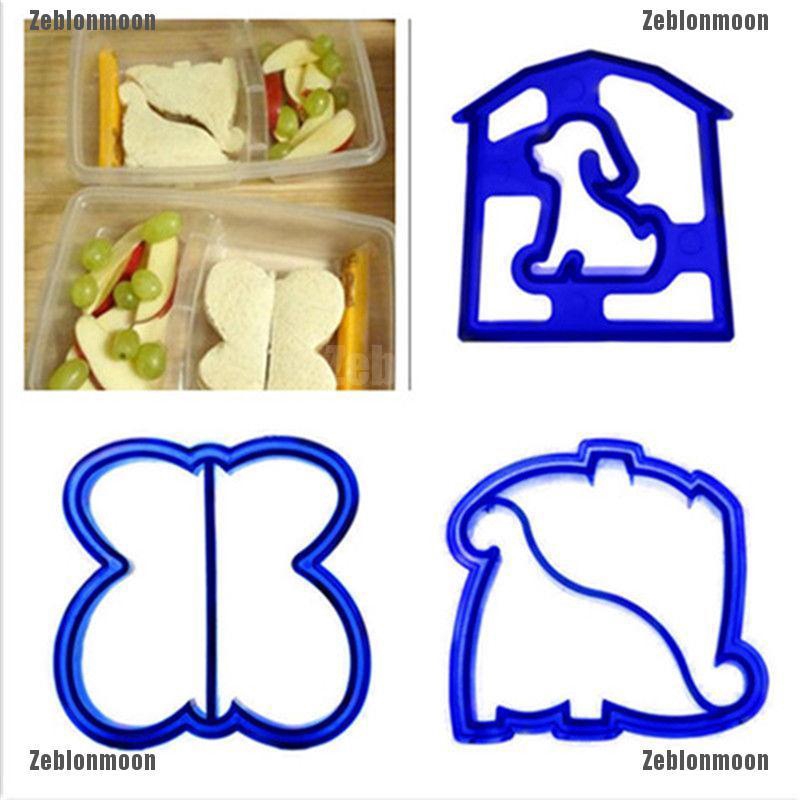 Ze Sandwich Cutter Butterfly Dog Flower Shape Cake Bread Toast Mold Mould Maker Shopee Singapore