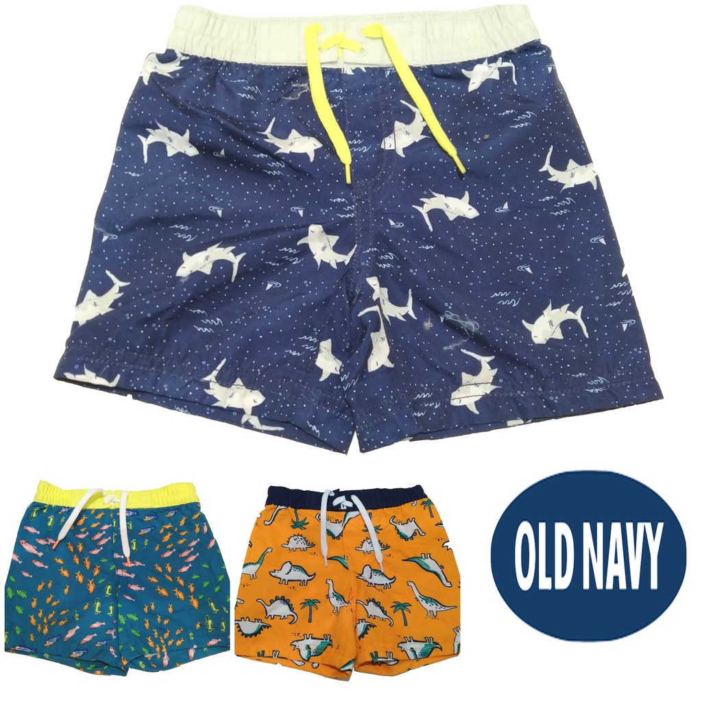 navy baby shorts