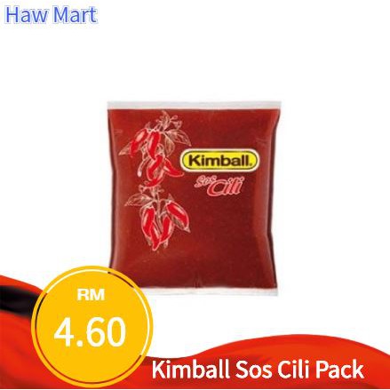 Shop Malaysia Ready Stock Cili Sos Kimball Sachet 9g Sauce Chilli Cili Sos Travel Berniaga Instant Food Snack Keropok Kerepek Shopee Singapore