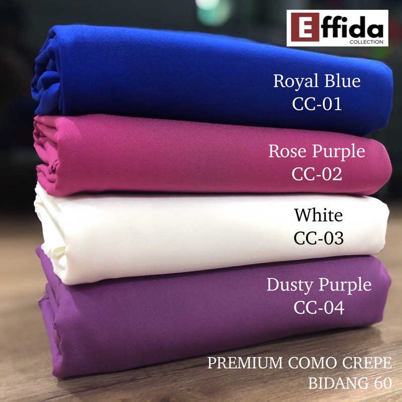 Shop Malaysia Como Crepe Premium Install Fabric 3 5 Meters Field 60 Shopee Singapore