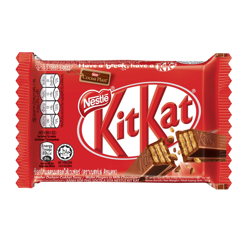 Kit Kat® 4F Milk Chocolate 35G | Shopee Singapore