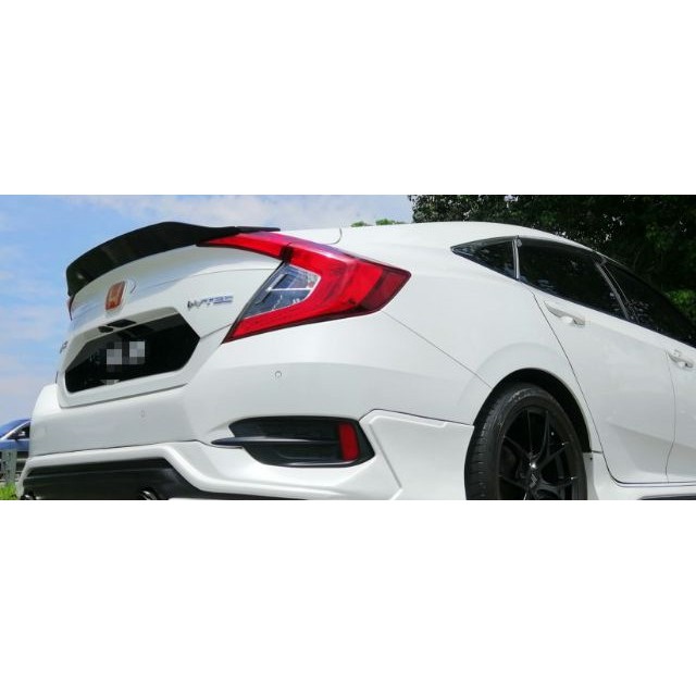 Shop Malaysia Honda Civic Fc 2016 2021 V Shape Ducktail Spoiler Shopee Singapore