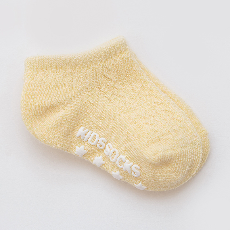 Baby socks floor socks cotton antiskid mesh