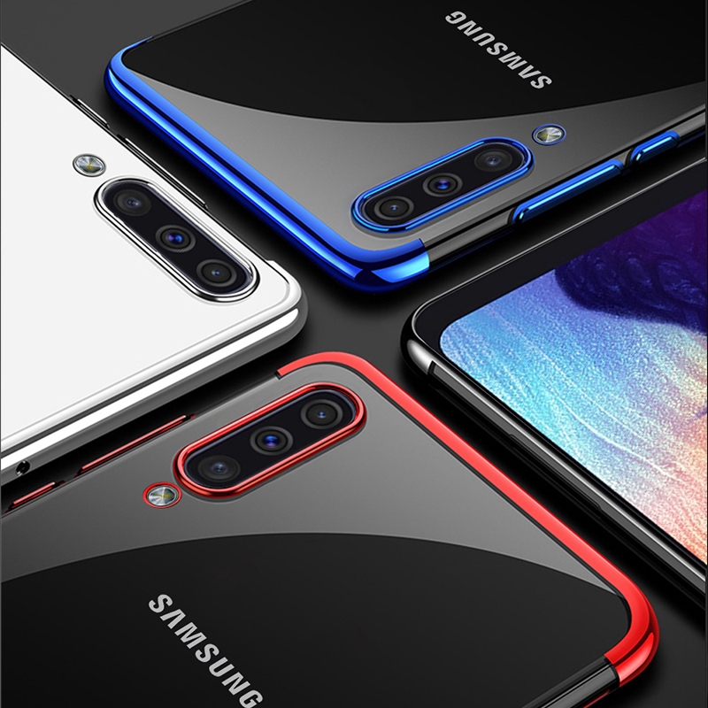 Samsung Galaxy A7 A9 A6 A8 A5 Plus 2018 2017 2016 A9s Plating Full Protection Silicon Cover Case Soft Shopee Singapore