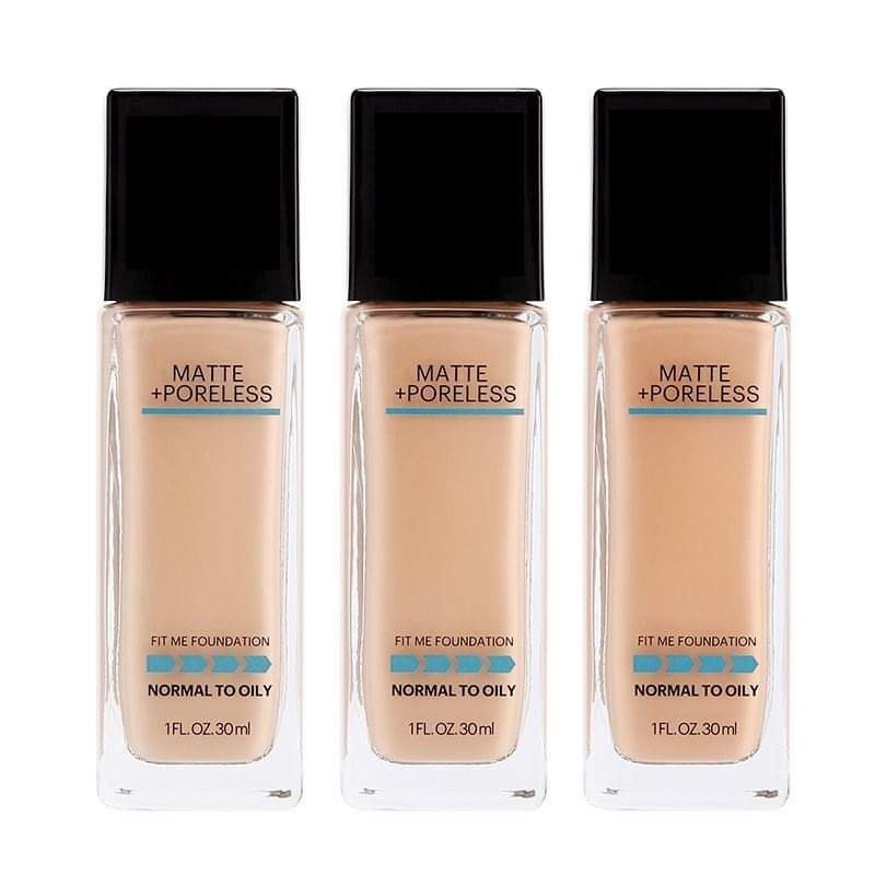 Shop Malaysia Fit Me Matte Poreless Liquid Foundation Shopee Singapore