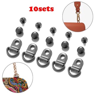 Image of thu nhỏ CHIHIRO 10sets/Lot D Ring Buckle High quality Boots Hook DIY Craft Outdoor Carabiner Handbags Clips #5