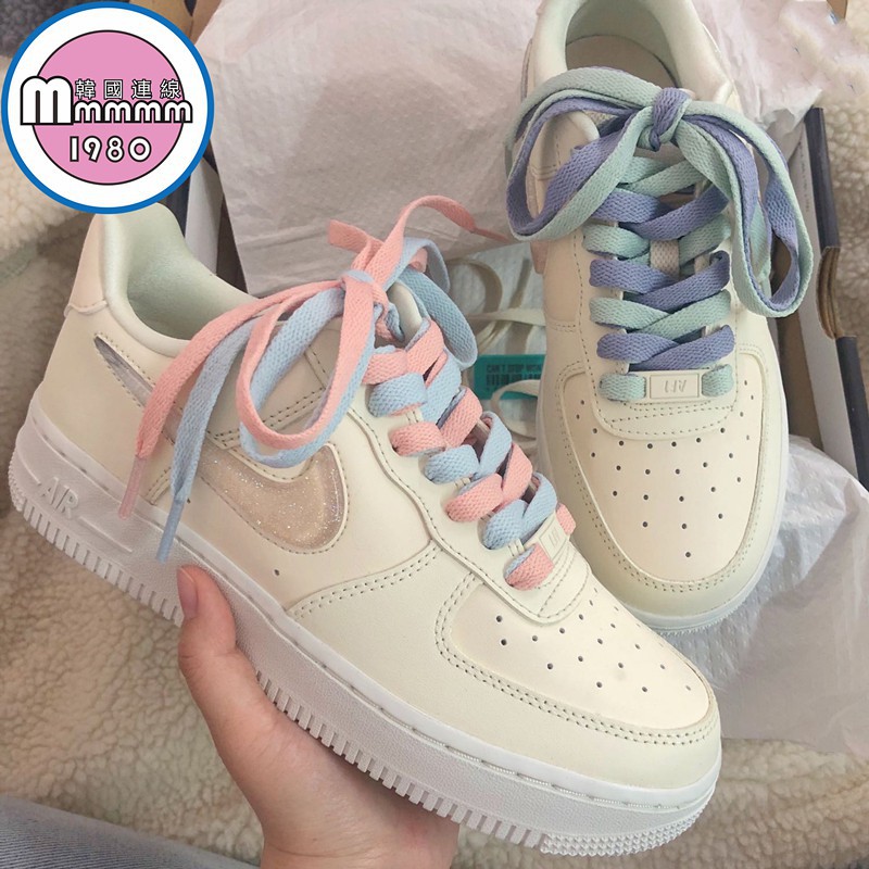 pink gradient air force 1