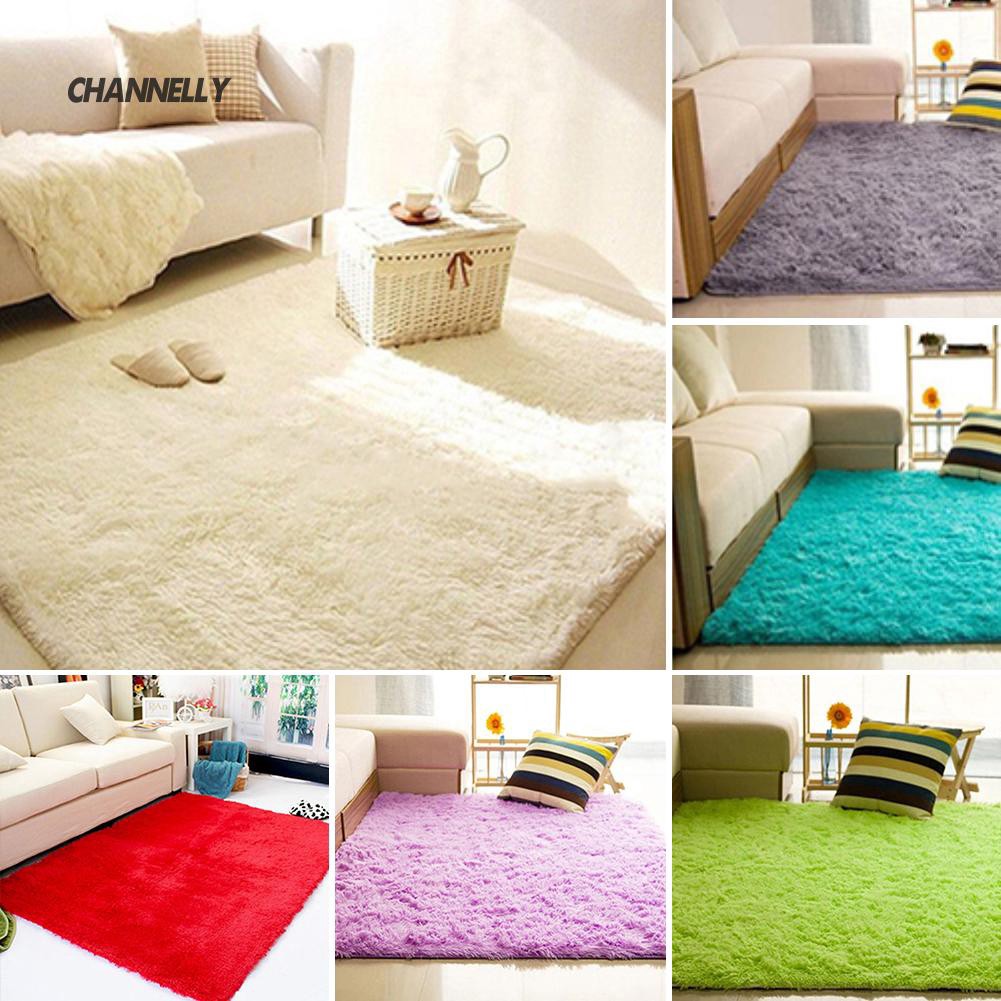 ■cy home living room bedroom floor carpet mat soft anti-skid rectangle area  rug