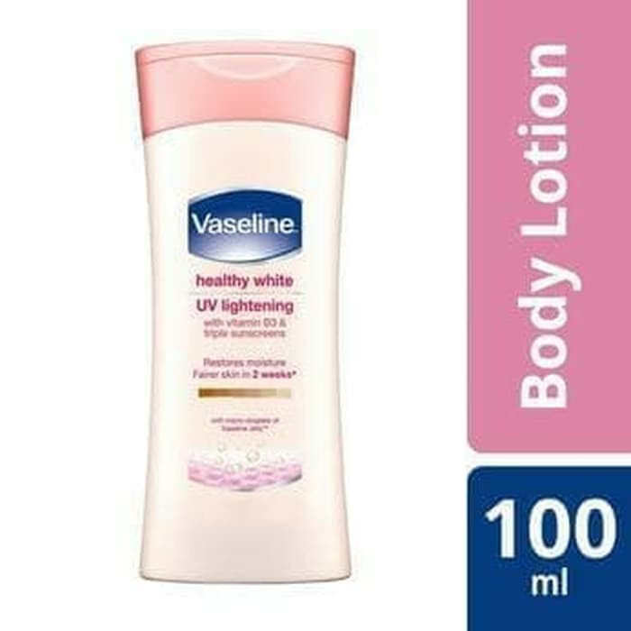 vaseline body lotion healthy white uv lightening