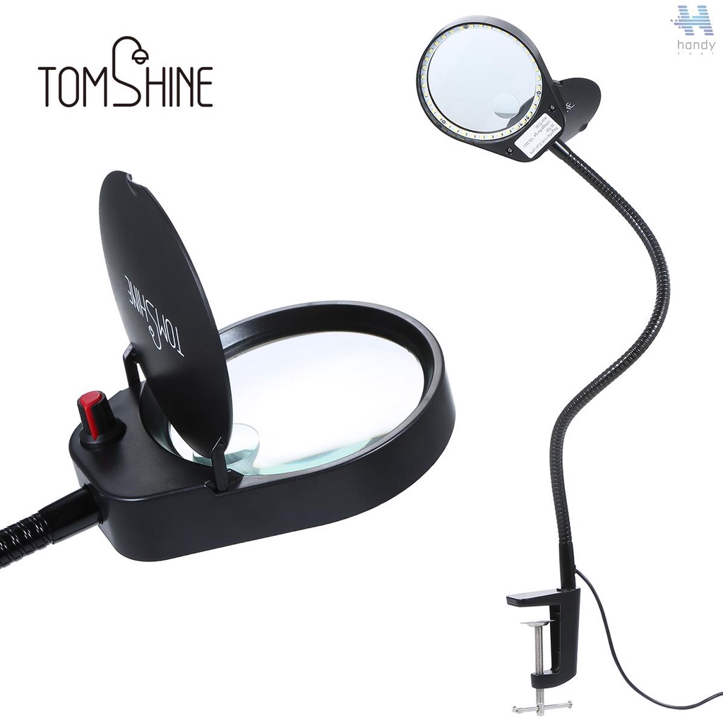 HANDY Tomshine 3X/10X Magnifying Glass Lamp with Metal Clamp Ultra