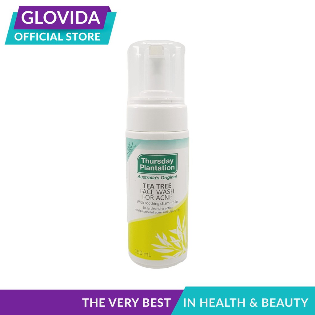 tea tree based face wash