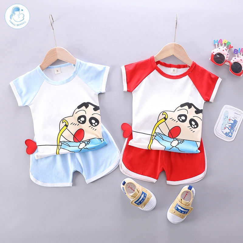 Children Clothing Suit Short Sleeve 