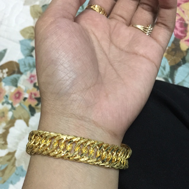 Gelang Bangkok Design Lipan 1 5cm Shopee Singapore