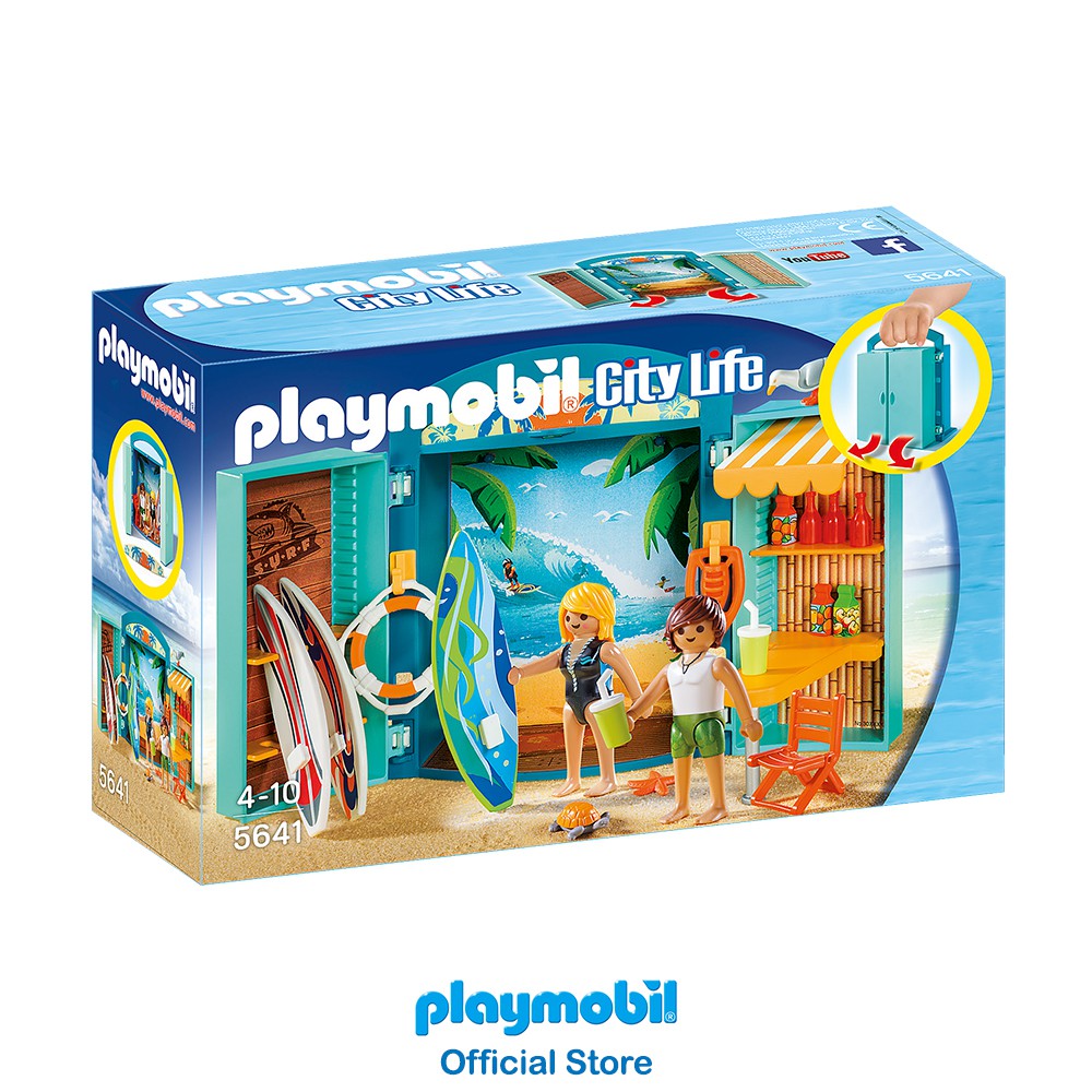 playmobil haunted house play box