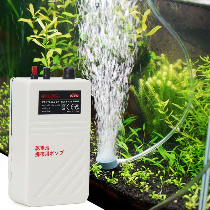 Fish Tank Air Pump Aerator Oxygen 