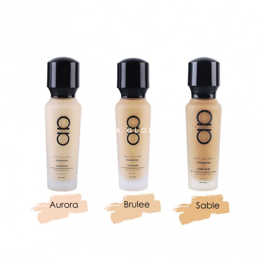 Alha Alfa Foundation Concealer Waterproof 100 Original Shopee Singapore