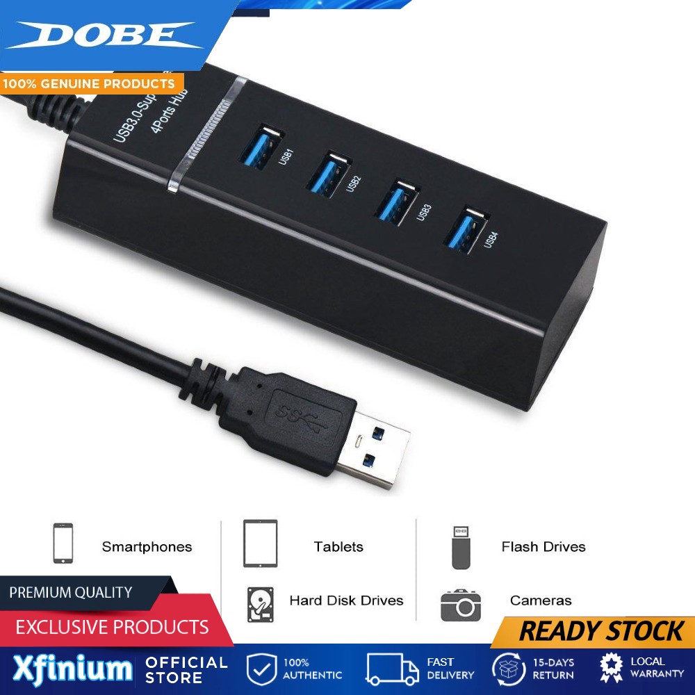 dobe ps4 slim usb hub