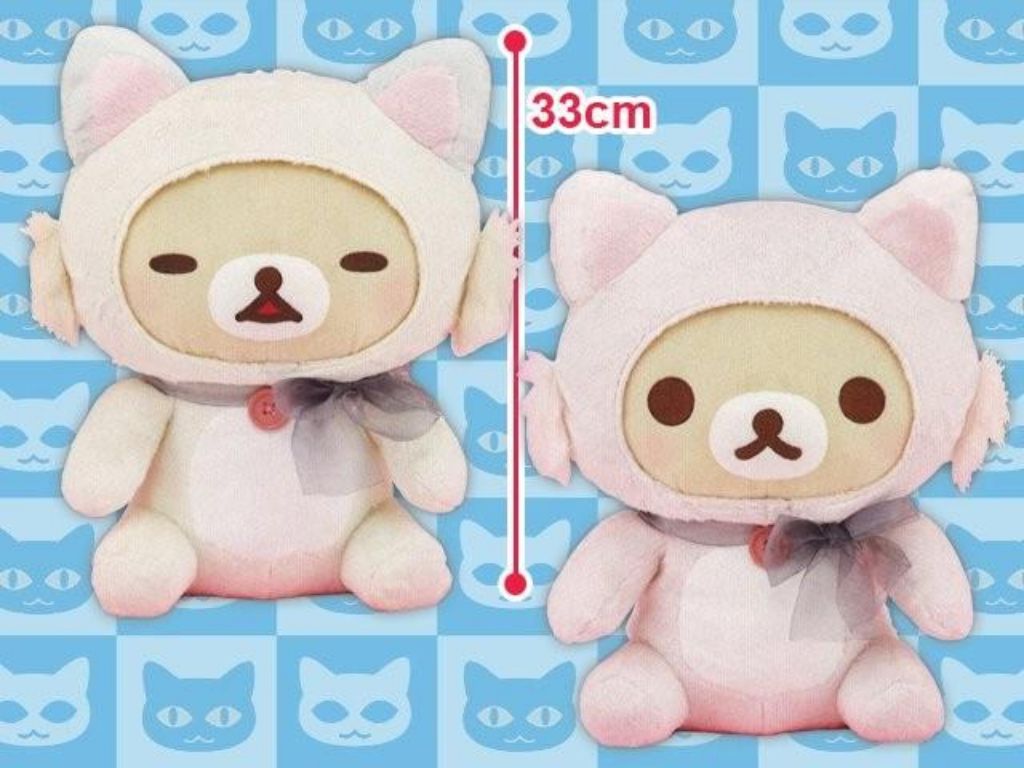 korilakkuma cat plush