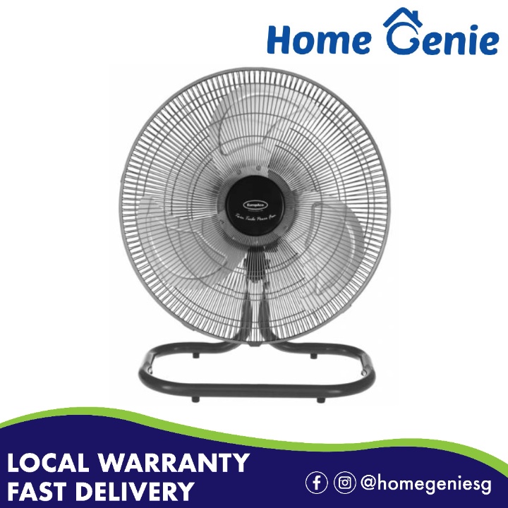 Europace 16 Twin Turbo Power Floor Fan Epf 3168 Shopee Singapore