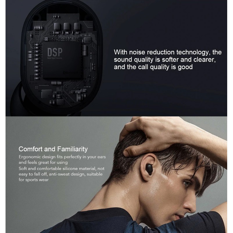 mi airdots wireless headphones with mic