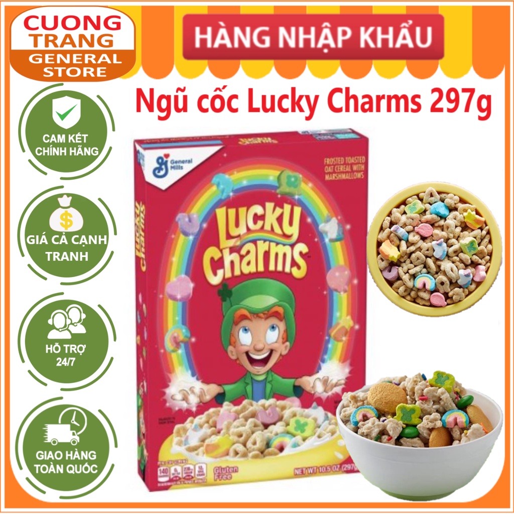 Lucky Charms Cereals 297g Shopee Singapore